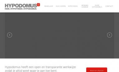 Schermafbeelding van hypodomus.nl