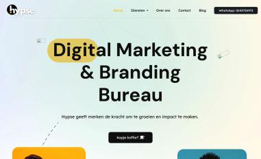 Schermafbeelding van hypse.nl