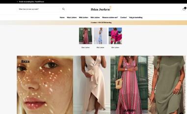 Schermafbeelding van ibizajurken.com