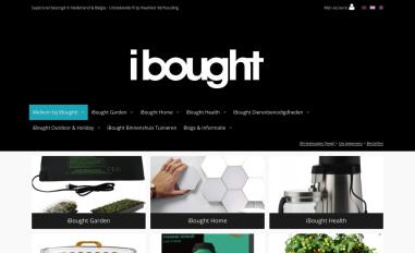 Schermafbeelding van ibought.nl