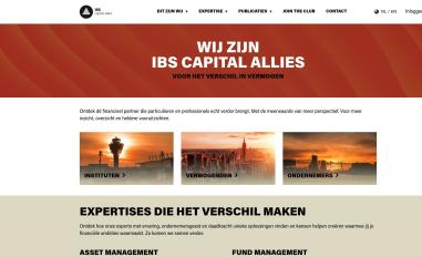 Schermafbeelding van ibsca.nl