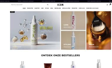 Schermafbeelding van iconproducts.nl