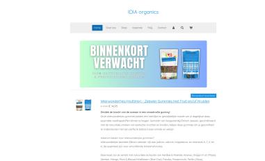 Schermafbeelding van idia-organics.nl