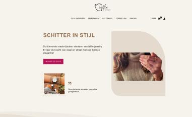 Schermafbeelding van ieflie-jewelry.nl