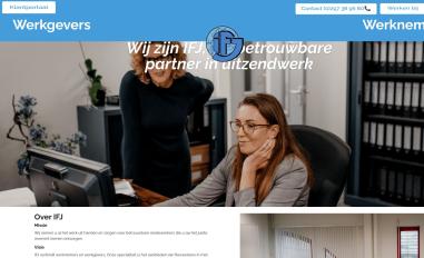 Schermafbeelding van ifj.nl