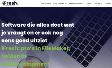 Schermafbeelding van ifresh.nl