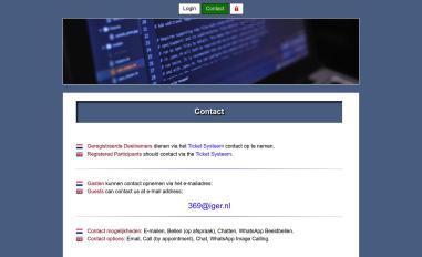 Schermafbeelding van iger.nl