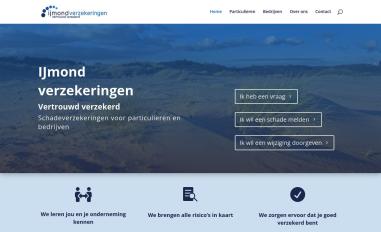 Schermafbeelding van ijmondverzekeringen.nl