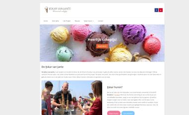 Schermafbeelding van ijskarvanjante.nl