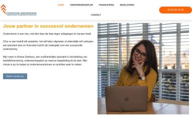 Schermafbeelding van ijzersterk-ondernemen.nl