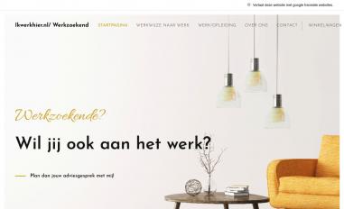 Schermafbeelding van ikwerkhier.nl