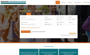 Schermafbeelding van ikwileengoedkopebushuren.nl
