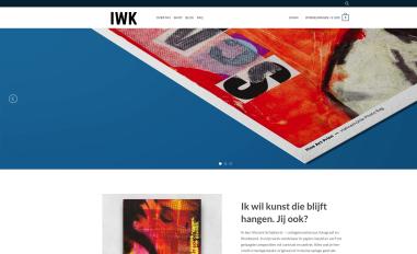 Schermafbeelding van ikwilkunst.nl
