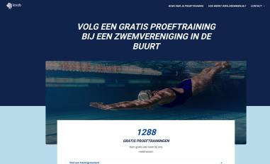 Schermafbeelding van ikwilzwemmen.nl