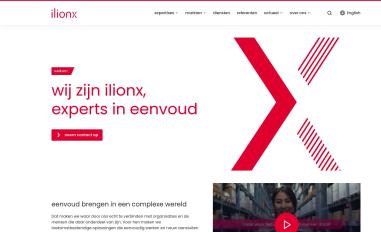 Schermafbeelding van ilionx.com