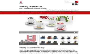 Schermafbeelding van illycups.nl