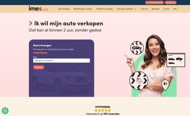 Schermafbeelding van imexcars.be