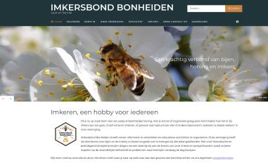 Schermafbeelding van imkersbond-bonheiden.be