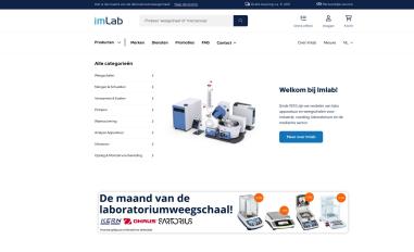 Schermafbeelding van imlab.eu