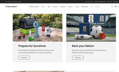 Schermafbeelding van impressioneurope.co.uk