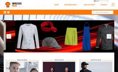 Schermafbeelding van impressive-wear.nl