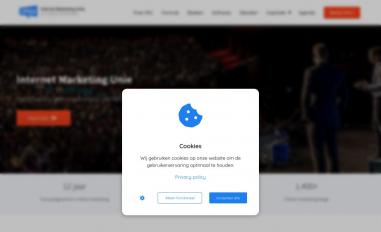 Schermafbeelding van imu.nl