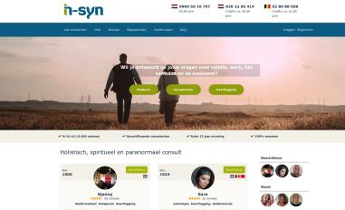 Schermafbeelding van in-syn.nl