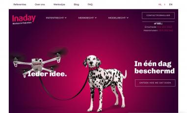 Schermafbeelding van inaday.eu