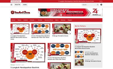 Schermafbeelding van indoline.info