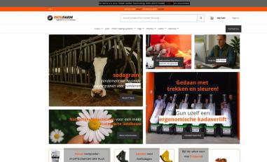 Schermafbeelding van indufarm.com