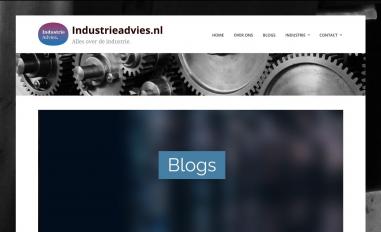 Schermafbeelding van industrieadvies.nl