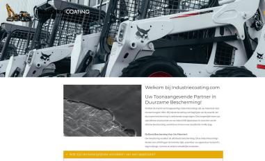 Schermafbeelding van industriecoating.com