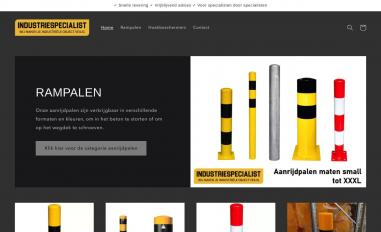 Schermafbeelding van industriespecialist.nl
