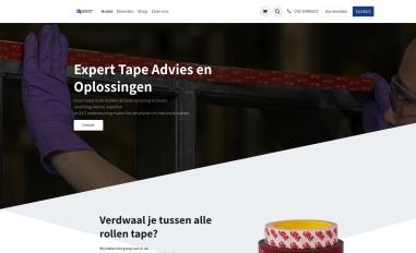 Schermafbeelding van industrietapes.nl