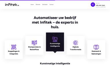 Schermafbeelding van infitek.nl