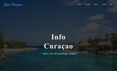 Schermafbeelding van infocuracao.nl