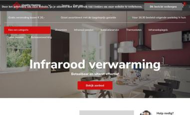 Schermafbeelding van infraroodverwarmingstore.nl