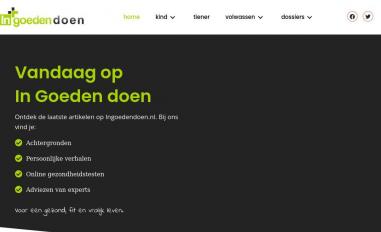 Schermafbeelding van ingoedendoen.nl
