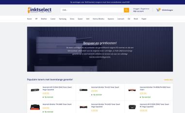 Schermafbeelding van inktselect.nl