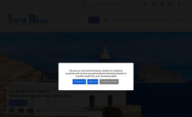 Schermafbeelding van inmoblau.com