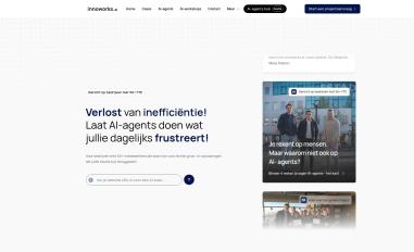 Schermafbeelding van innoworks.ai