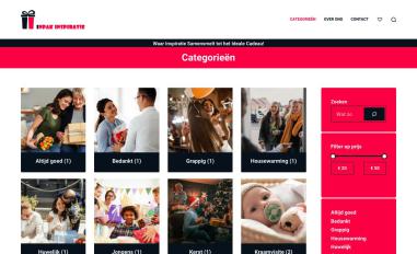 Schermafbeelding van inpakinspiratie.nl