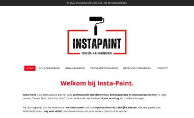Schermafbeelding van insta-paint.be