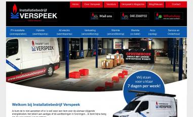 Schermafbeelding van installatiebedrijfverspeek.nl