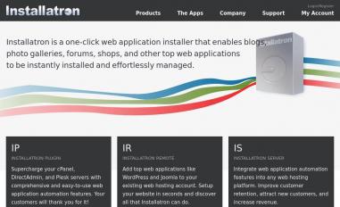 Schermafbeelding van installatron.com
