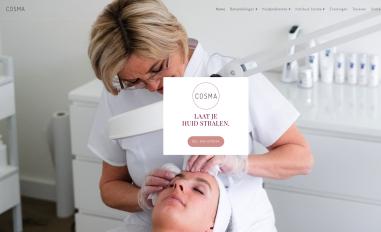 Schermafbeelding van instituutcosma.nl