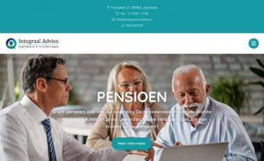 Schermafbeelding van integraal-advies.nl
