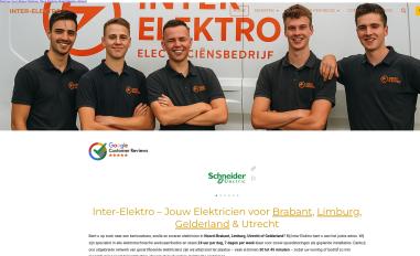 Schermafbeelding van inter-elektro.nl
