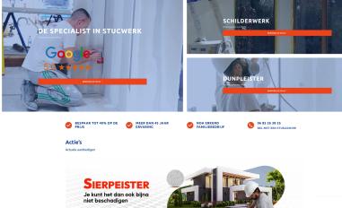 Schermafbeelding van interflexstuc.nl