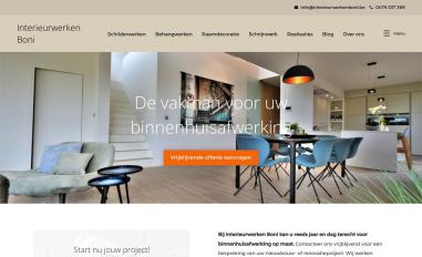 Schermafbeelding van interieurwerkenboni.be
